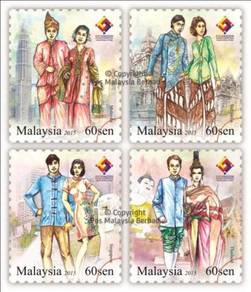 Mint Stamp 4 Nation Exhibition Malaysia 2015