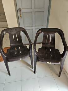 3V kerusi plasti Arm chair