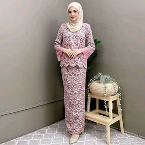 baju kurung set ibu dan anak