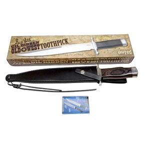 Gil Hibben Old West Toothpick Knife with Sheath