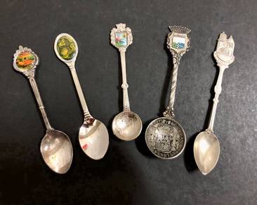 Vintage Souvenir Spoons - Assorted