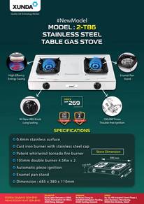 Stainless Steel Table Gas Stove (2-T86)