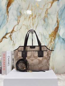 Coach Taylor Signature Mini Tote Crossbody Bag