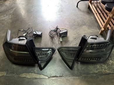 Proton Saga VVT v1 led lampu smoke