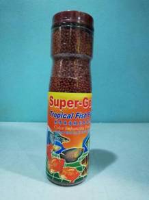 Super Gold M 230gram Tropical Fish Food Aquarium