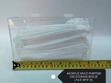Acrylic Multi Purpose Storage Box