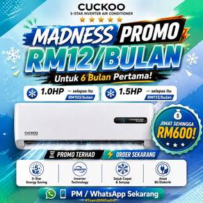 Promosi Aircond Bulanan Ansuran AC181