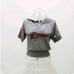 PUMA Crop Women's Short Sleeve Hoodie
