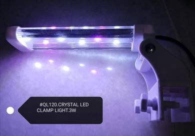 WH120 QuanLong Clamp Light LED Aquarium Fish Ikan