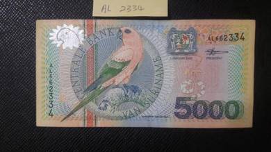 Suriname 5000 Gulden 2000 - Pick P152