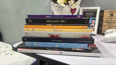 twice album and photocard