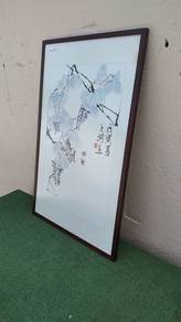 Y54W  Lukisan Chinese Ink  painting 水墨画