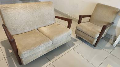 2+1 Seated Sofa, Solid Wood