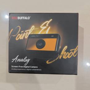 Red Buffalo Analog Retro Digital Camera