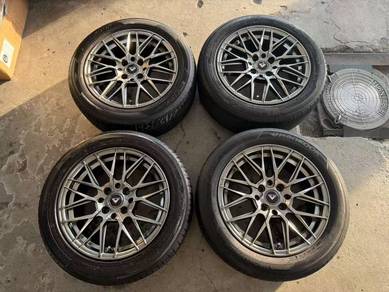 Rim second 15 inci vorsteiner siap tayar myvi saga