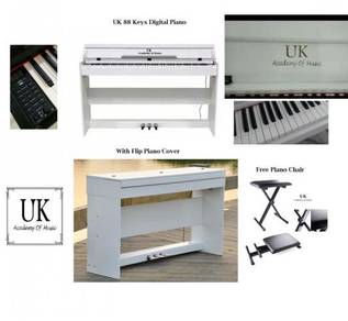 UK Digital Piano 88 Standard Keyboard Keys With Bl