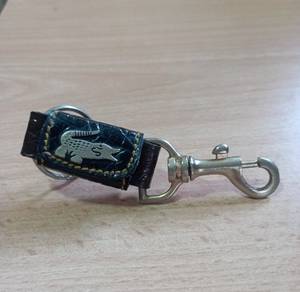 Imported Crocodile Leather key Chain