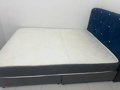 set bed queen size(blue)