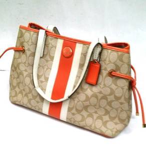 Coach Signature Stripe Carryall