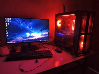 Fullset PC - Ryzen 7 5700x, RTX 3070, 24" 144hz