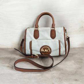 MK Leather sling bag
