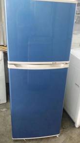 Refrigerator Elba Peti Sejuk Ais Ice Fridge Blue
