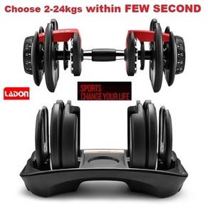Adjustable Dumbbell 24kgs,SelectTech 552