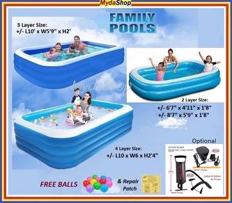 Family Swimming Pool 2, 3 & 4 Layer. Kolam Renang