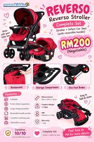 Mamakiddies Reverso Stroller Complete Set