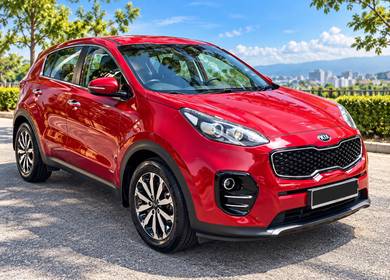 Kia Sportage EX in Old Klang Road, KUL