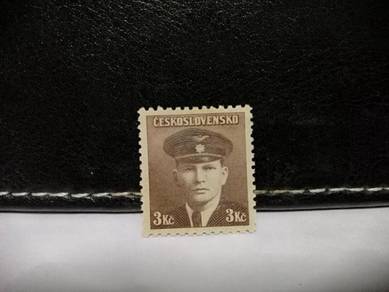 1945 Czechoslovakia Stamp WW2 Allied Forces