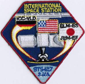 NASA Space Shuttle Flight STS-127 Endeavour Patch