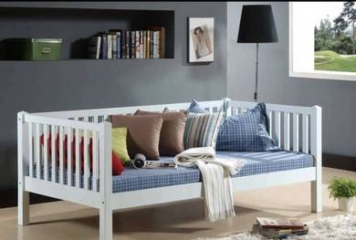 New Daybed Solidwood 7(Colour Hitam Dan Putih)