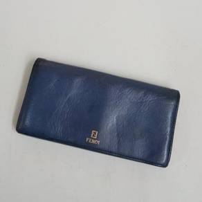 Original Fendi Full Leather Long Wallet