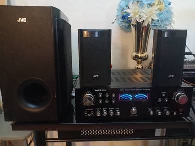 amp karaoke nippon+3bj speaker jvc