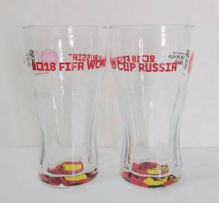 Coke Coca-Cola FIFA Russia 2018 Glass