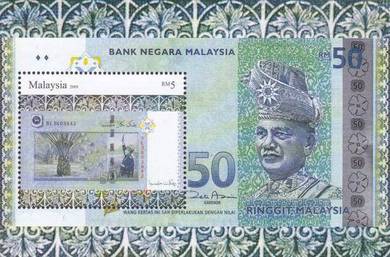 Miniature Sheet Malaysia Currency 2010