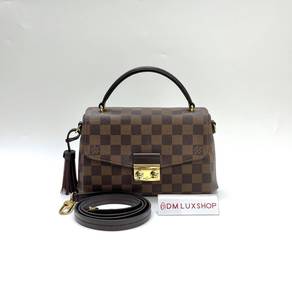 Preloved LV Damier Ebene Croisette GHW