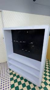 Double-Sided Display Rack with Pegboard–Retail/Shp