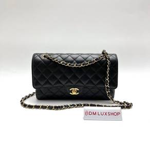 Preloved Chanel Black Caviar Classic Double Flap