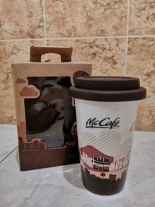 McDonald's McCafe Ceramic Mug with Lid