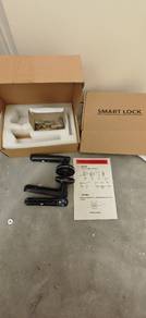 2 sets Digital Smart Lock Door Handle Set with bat