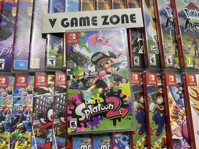 Nintendo Switch Splatoon 2 NS Used Game Card Ori