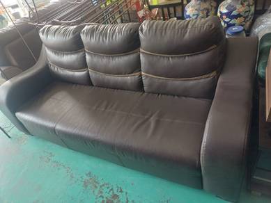 Sofa 3 Seater Dark Brown