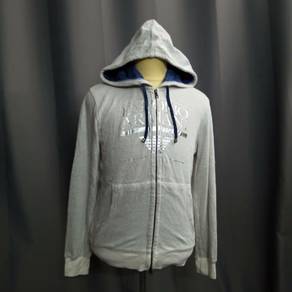 Emporio Armani Zip Up Hooded Sweater