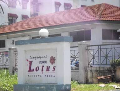 Apartment For Rent in Pangsapuri Lotus (Teratai)