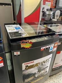 TOSHIBA 12kg AW-DUK1300KMSG Mesin Basuh 6sp1n4