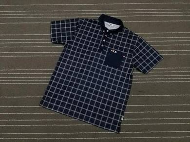 Fila polo tee microfiber fabric saiz L