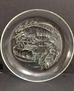 Vintage Pressed Glass Plates