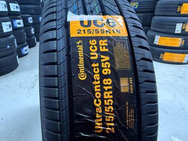 Tayar baru 215 55 18 Continental uc6 x50 2026 tyre